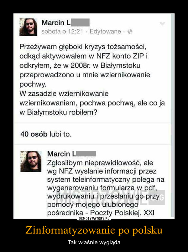 Zinformatyzowanie po polsku