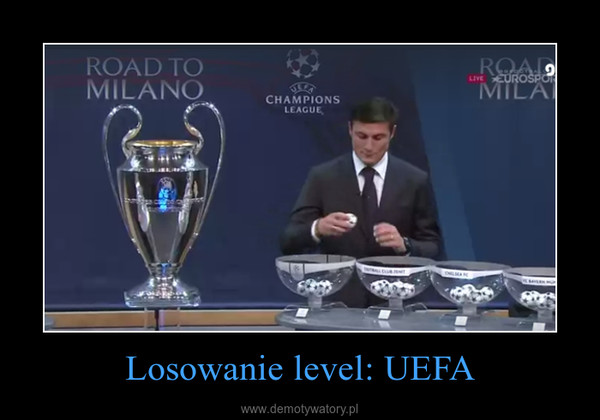 Losowanie level: UEFA –  