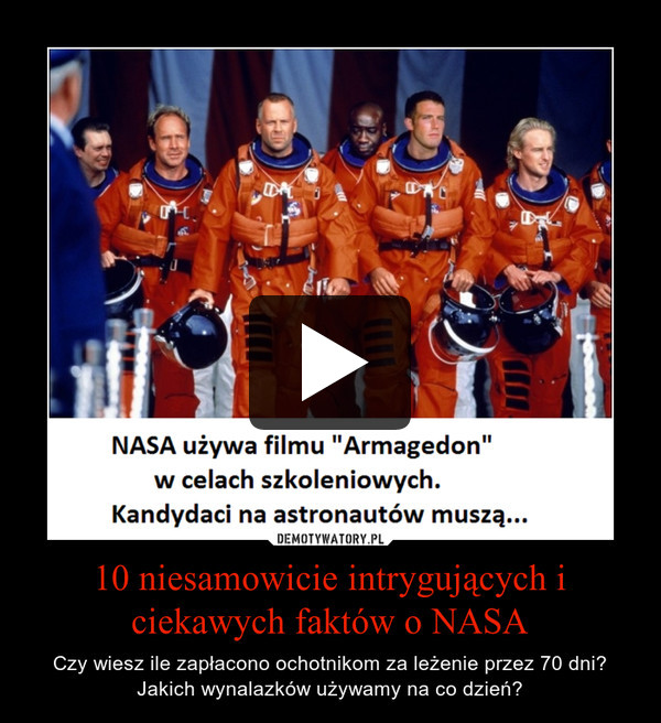 10 niesamowicie intrygujących i ciekawych faktów o NASA