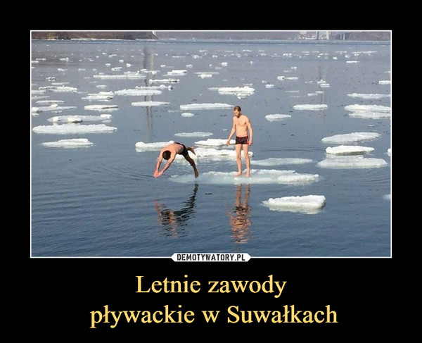 Letnie zawody
 pływackie w Suwałkach