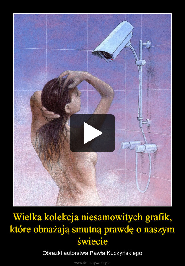 Wielka kolekcja niesamowitych grafik, które obnażają smutną prawdę o naszym świecie – Obrazki autorstwa Pawła Kuczyńskiego 