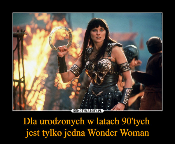 Dla urodzonych w latach 90'tych jest tylko jedna Wonder Woman –  
