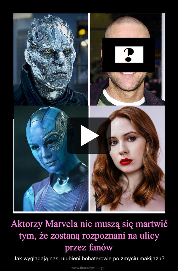 Aktorzy Marvela nie muszą się martwić tym, że zostaną rozpoznani na ulicy przez fanów – Jak wyglądają nasi ulubieni bohaterowie po zmyciu makijażu? 