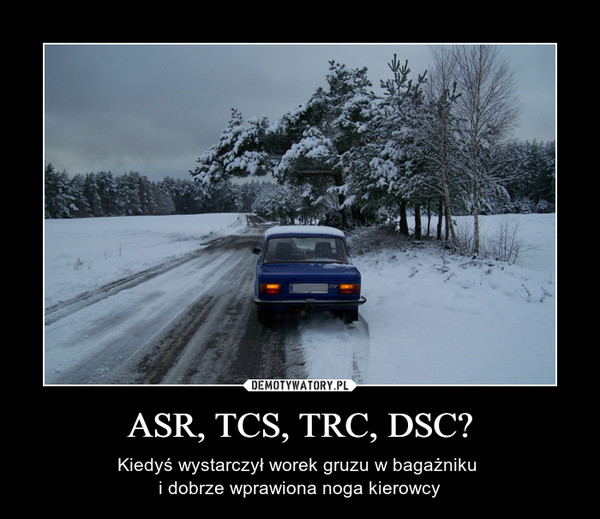 ASR, TCS, TRC, DSC?