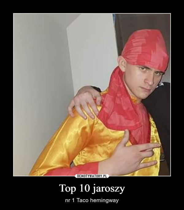 Top 10 jaroszy – nr 1 Taco hemingway 