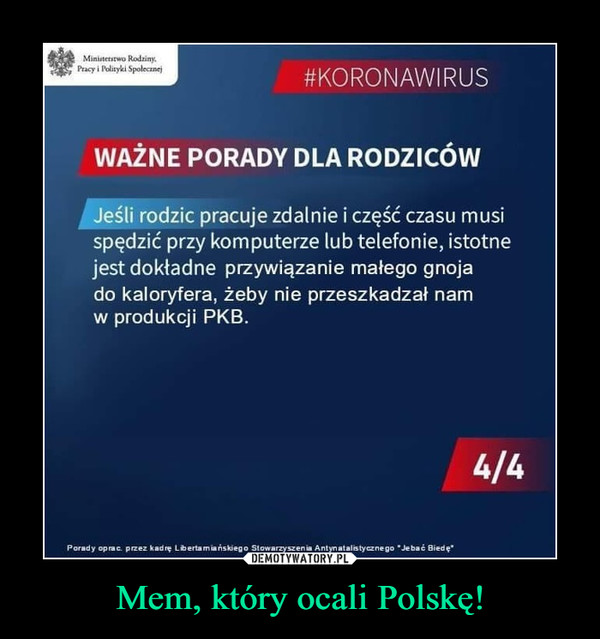 Mem, który ocali Polskę!