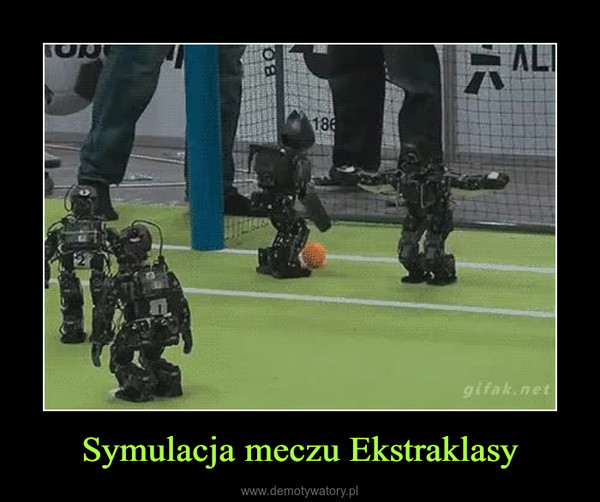 Symulacja meczu Ekstraklasy –  