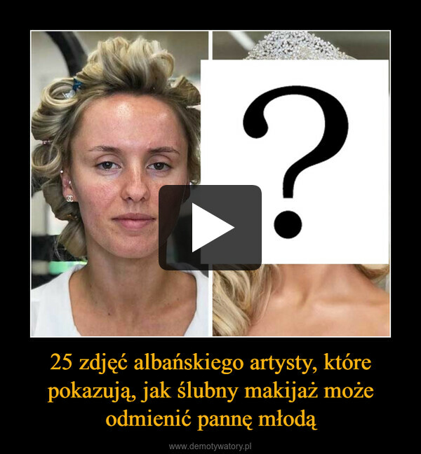 25 zdjęć albańskiego artysty, które pokazują, jak ślubny makijaż może odmienić pannę młodą