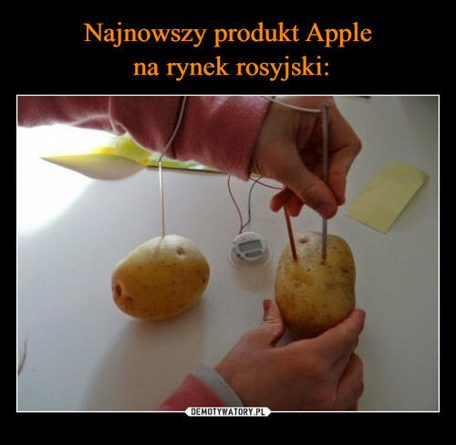 Najnowszy produkt Apple
 na rynek rosyjski: