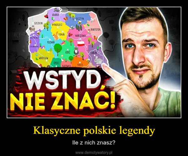 Klasyczne polskie legendy – Ile z nich znasz? 