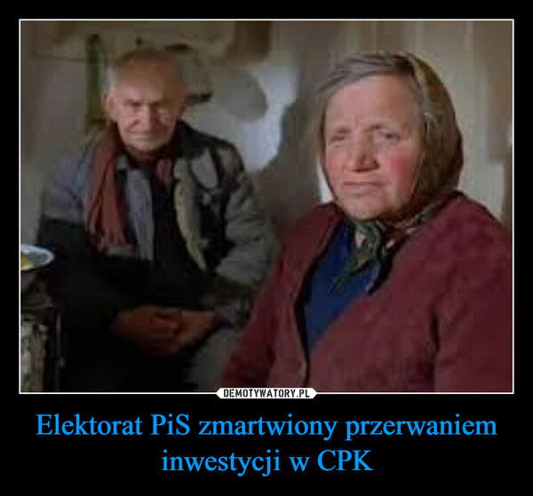 Elektorat PiS zmartwiony przerwaniem inwestycji w CPK –  