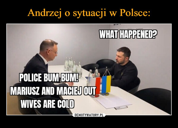  –  POLICE BUM BUM!MARIUSZ AND MACIEJ OUTWIVES ARE COLDWHAT HAPPENED?