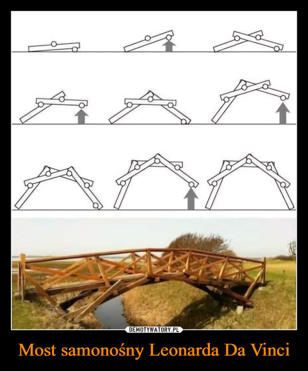 Most samonośny Leonarda Da Vinci –  