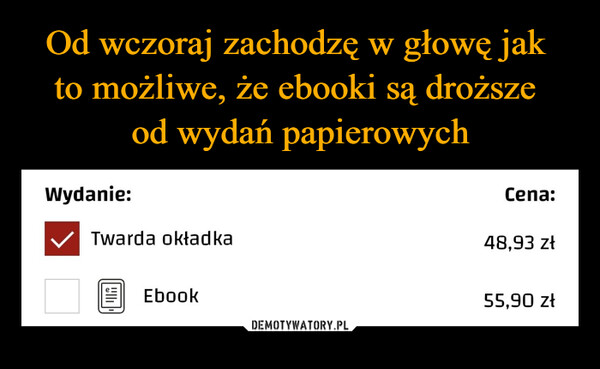  –  Wydanie:Cena:Twarda okładka48,93 złEbook55,90 zł