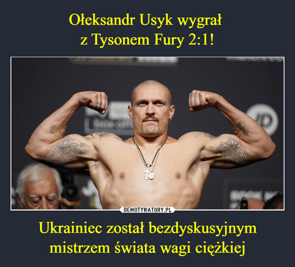 Ukrainiec został bezdyskusyjnym mistrzem świata wagi ciężkiej –  CHICEROTED