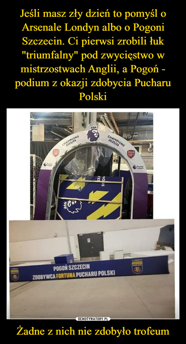 Żadne z nich nie zdobyło trofeum –  CHAMPIONS2023/2478SCHAMPIONS2023/24POGOŃ SZCZECINZDOBYWCA FORTUNA PUCHARU POLSKI416